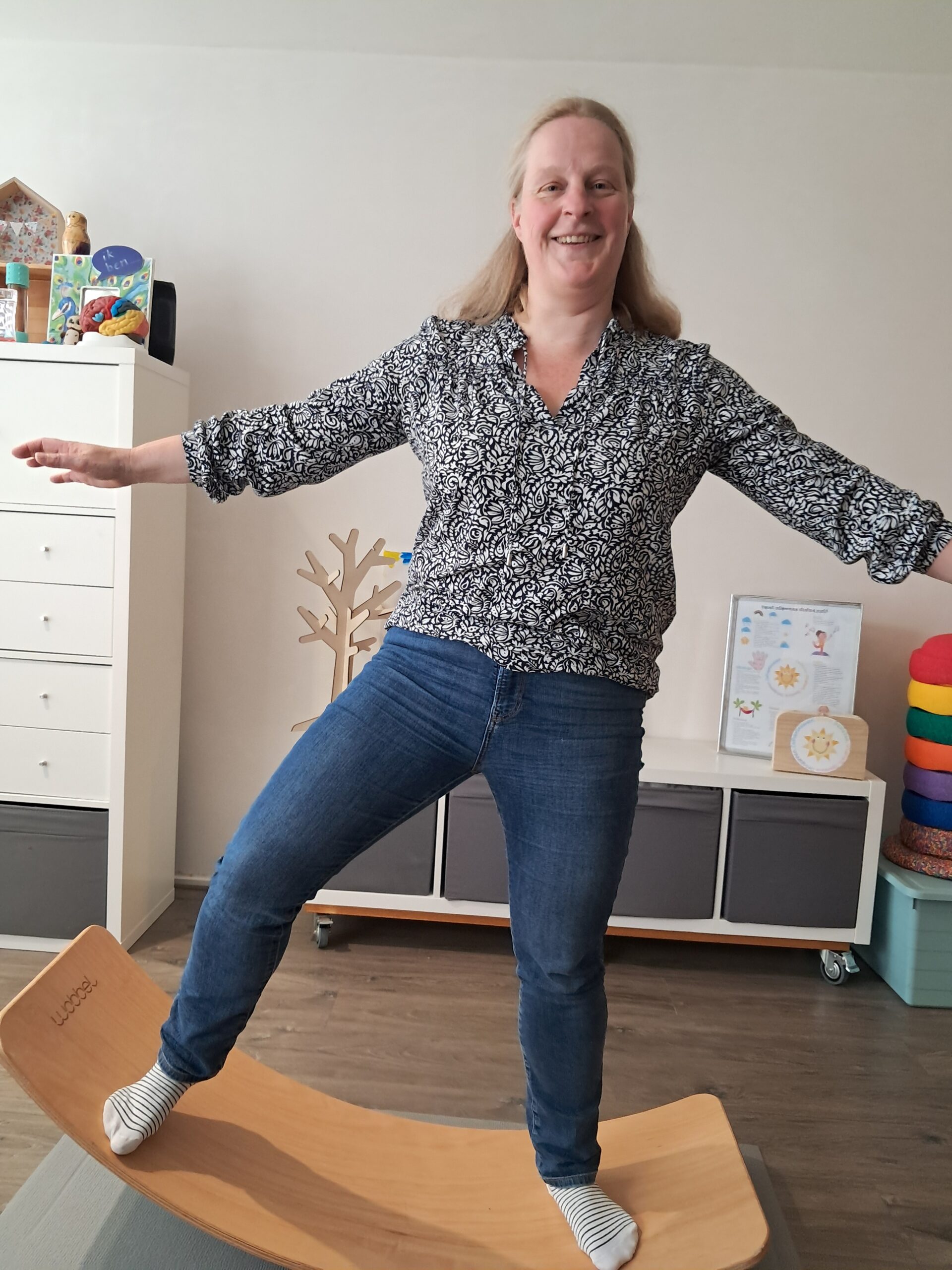 ik op de wobbel